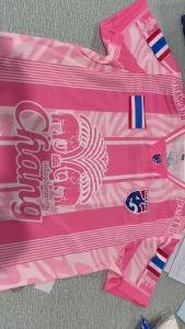 [OFSDIY] เสื้อกีฬาหญิงเสื้อฟุตบอลไทยทีมเบอร์ 10 เจอร์ซี่ย์เสื้อยืดกีฬากลางแจ้งหญิงชายและหญิงใส่ชุดกีฬาได้สบายระบายอากาศได้ดี