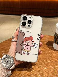 เคสโทรศัพท์ซิลิโคนน่ารักสำหรับผู้ชาย iPhone Cartoon ลายนุ่ม Apple 17/16 15Pro Max 14/13Mini 12 XSMax XR 8Plus เคสโทรศัพท์คู่รัก