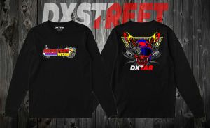 Kaos sablon lengan panjang Distro/Sablon DTF combed 24s