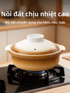 Traditional Heat-resistant Earthenware Casserole Pot