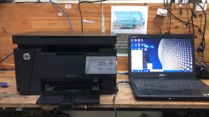 Máy In Đa Năng HP LaserJet Pro MFP M125a / HP M1132 – In Rõ Nét Scan Nhanh Bền Bỉ Cho Văn Phòng Photo Trắng Đen và Scan Màu Mực Rẽ - Có Hướng Dẫn Lắp Đặt