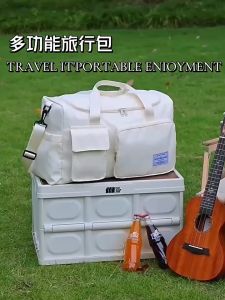 🔥พร้อมส่ง🔥กระเป๋าเดินทาง ใบใหญ่ พับเก็บได้ บรรจุของได้เยอะ   เหมาะกับการพกพาเข้ายิม เล่นกีฬา ฟิตเนส เทรนโบ้