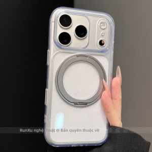 imobile | 360 Rotating Full Protection Case with Magnetic Charging Anti-Yellow Transparent and Shatterproof for Phone