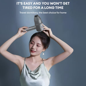 Vermax Mini Hair Dryer Foldable Blower 2 Speed 3 Heat Setting Fast Dry Negative Lonic Easy To Store