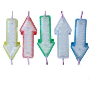 Lampu led hiasan dinding panjang kit modul 8 tr custom request jarak kabel/led sein panah 16 pcs langsung pasang running otomatis speed mode bisa manual sangat terang Kamar