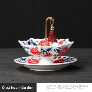 Phụ Kiện Lọc Trà Gốm Dạng Ô Dù