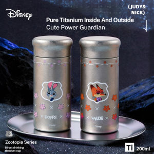 Disney | Disney Zootopia Pure Titanium Insulated Cup Compact and Convenient Small-Capacity Water Cup Business Tea Brewing Premium Pocket