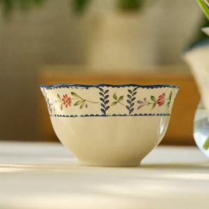 SIYUE | French Style Ceramic Deep Round Serving Plate