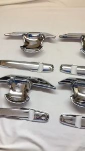 Ốp Tay nắm Hõm Cửa Xe TOYOTA VELOZ 2022  - NAY  Mạ Crom cao cấp