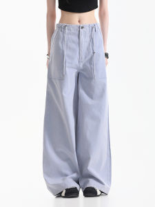 zuocisankon | Loose Distressed Street Style Cargo Pants