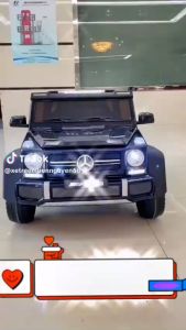 Xe Ô Tô điện trẻ Em Mer.ce.des G63 AMG 6 bánh xe Xe Điện Cho Trẻ 3-4 Tuổi Xe Ô Tô Chạy Bằng Điện Màu Đen Trắng - Lazada