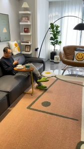 Nordic Side Table Modern Living Room Home Sofa Side Table Hotel Homestay Bedside Side Table Iron Assemble Furniture For Office