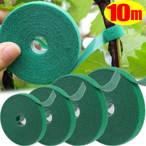 เทปพันผ้าพันแผลดอกไม้ติดกาวด้วยตนเองสำหรับมัดต้นไม้ทำจากไนลอน1/2/3/5/10ม. ที่เก็บสายรัดสายแบบปรับได้วัสดุสวนที่บ้าน