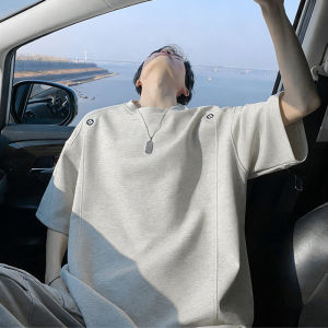 LIUBU | Stylish Destructured Heavyweight Round Neck T-Shirt