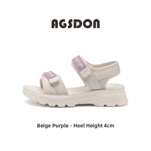 Agsdon | Women Sport Summer Sandals Hook and Loop
