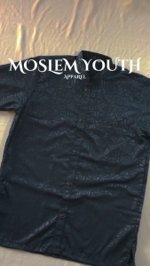 Baju Koko Pria Dewasa Motif Emboss Kemko Kurta Sultan Murah Lengan Pendek