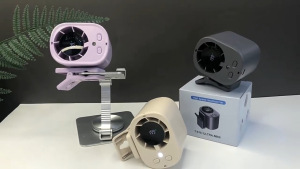 【SG】🔥Portable Mini Fan/waist-mounted fan/ digital display fan multi-functional high wind Outdoor refrigeration
