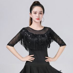 ชุดเดรสเต้นรำสี่เหลี่ยมสไตล์ละตินสามก้าวมาตรฐานแห่งชาติสมัยใหม่