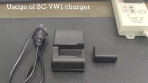 BC-VW1 Camera Battery Charger for Sony A6000 A5100 A6300 A7R2 A7M2 NP-FW50 Lithium Battery
