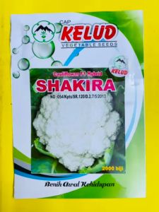 Benih Bunga Kol SHAKIRA isi 10gr dr Cap Kelud