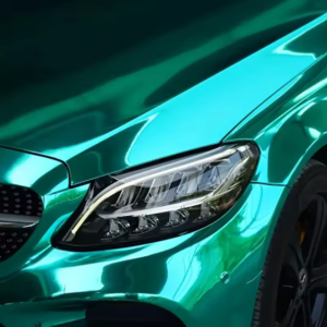 Phim Dán Vinyl Phủ Gương Màu Xanh Teal Bóng Cao Cấp Tự Dính Chất Liệu PVC Phủ Điện Phân Dùng Cho Xe Hơi