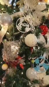 Brightberry Personalized 3D Names Christmas Tree Ornaments Decorations Unique Christmas Hanging Christmas Tree