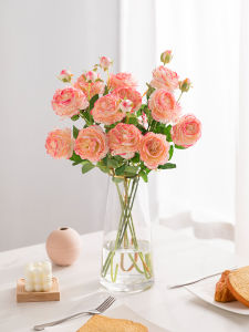 ดอกไม้เทียม ดอกกุหลาบ ดอกไม้แห้ง จิวเวลรี่ตกแต่งบ้าน ดอกไม้ประดับโต๊ะทานข้าว ดอกไม้ประดับห้องนั่งเล่น ดอกไม้ประดับห้องเย็น ดอกไม้สด