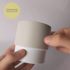 [SG STOCK] Ceramic Stainless Steel Cup Insulated Mug Vacuum Double Wall Drinking Coffee Tea Cup