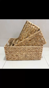 Giỏ Đựng Đồ Chữ Nhật Phong Cách Hàn Quốc Sắp Xếp Đa Năng Trang Trí Homestay