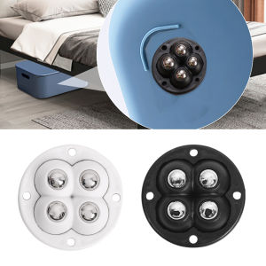 Universal Wheel Base Paste Furniture Coffee Table Free of Punching Multi-ball Moving Pulley Load-bearing Rotating Household Hardware