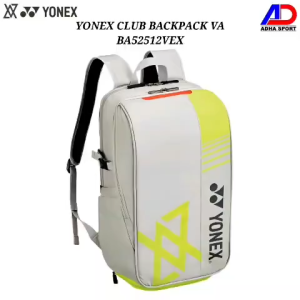 Limited Edition New Tas Ransel Badminton Yonex Club Backpack VA BA52512VEX / BA 52512 VEX Grayish Beige Original Victor Axelsen