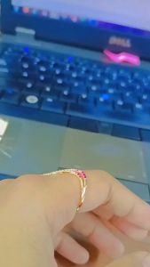 CINCIN EMAS KADAR 375 (8K) DAN 300 (6K) MODEL AUREL DOUBLE LAYER CT 670