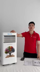 Điều hoà mini điều hoà di động thông minh Làm Mát Lọc Không Khí Sưởi ấm Hút ẩm điều khiển từ xa cài app thông minh bảo hành 2 năm