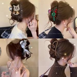 JIFANPAUL | Luxury Pearl Trendy Contrast Design Hair Clip