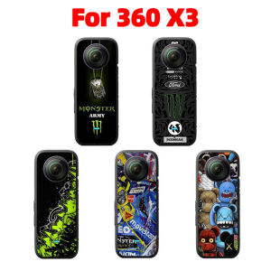 Stickers For Insta360 X3 Panoramic Camera PVC Protection Anti-Scratch Resistant One X3 Film Protector Sticker Accessories