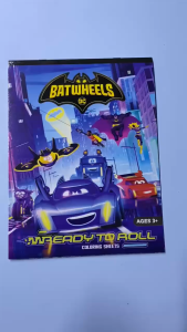 DC - Batwheels - Ready To Roll Coloring Sheets Ages 3+ (LAMPARA)