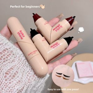 Waterproof Sweatproof Long-lasting Dual-head Stamp Eyeliner Easy to Use Smudge-proof Beginner-friendly Eye Makeup Tool