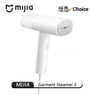 MIJIA | Mijia Handheld Garment Steamer 2 iron Home Electric Steam Cleaner Portable Foldable Mite Removal Flat Ironing Machine NEW