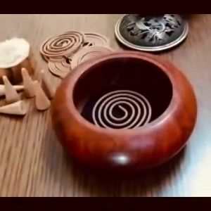 Nhang khoanh trầm hương Hùng Dung 1 khoanh cháy 2h Hộp 24 khoanh đồ thờ cúng phong thủy tẩy uế xua tan vận khí - Trầm Hương Hùng Dung