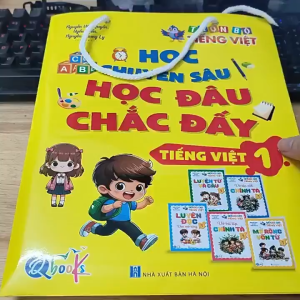 Sách Tiếng Việt Lớp 1 - Túi Trọn Bộ - Học Chuyên Sâu Học Đâu Chắc Đấy - Cả Năm Học