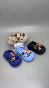 (Size 20-29) Nexera 8003-4 Sandal Anak Laki-Laki Tung Tung Sahur Sandal Selop Karet Anak Cowok