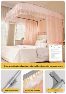YANYANGTIAN | Home Use Easy Install Sturdy Frame U Shaped Mosquito Net 1.8m