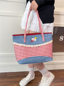 Fashionable Pink Tote Bag Large Capacity Commuter Womens Bag 2025 New Style Trendy Single Shoulder Bag Versatile Handbag