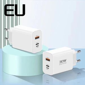 Travel Friendly PD30W Fast Charging Head iPhone 15 Hong Kong Version UK Regulation Charger Multi Port Reverse Charging for Apple Android Huawei Phones Compatible PD Data Cable Adapter