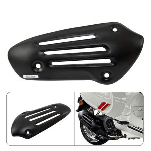 Motorbike Exhaust Pipe Guard Silencer Cross Protection Heat Shield For Vespa Piaggio Primavera 125 150 2014 2015 2016 2017 2018 2019 2020 2021 2022 2023