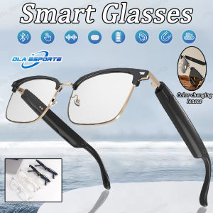 Smart Glasses For Android IOS Bluetooth Call Anti-blue Light Lenses Smartglasse AI Voice Music Life Waterproof glasses Men Women
