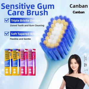 CANBAN | Triple Soft Bristle Wide Head Toothbrush