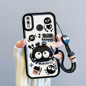 Huawei Enjoy 9 plus Cartoon Fashion Phone Case Cute Girl Student Protection Shell Silicone Material Anti-Fall Design Kawaii Style