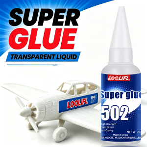 502 Super Glue Multi-purpose Instant Transparent Fast Drying Glue for Plastic Model Ceramic Metal Leather Shoe DIY Craft Repair
