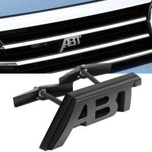 Black ABT Grille Sticker ABT Emblem Insignia Sticker For VW Audi A6 A5 A4 A3 A1 Q3 Q5 Q7 RS3 RS5 RS7 TTS RS4 S5 VW Audi Sticker